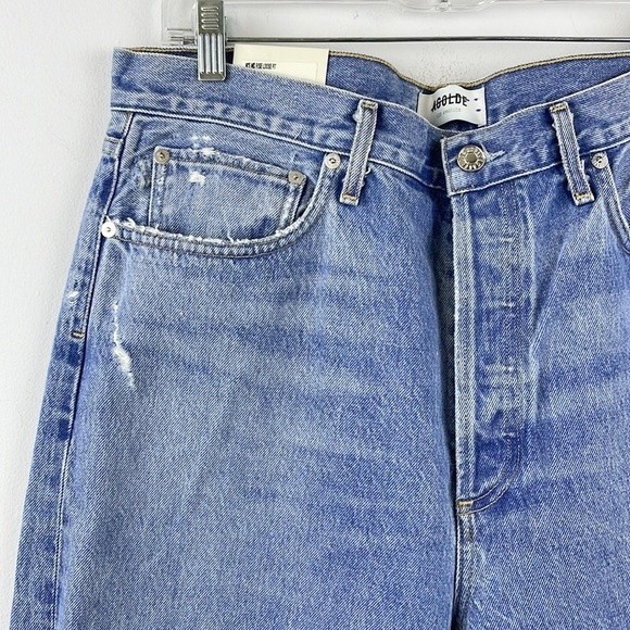 Agolde 90s Midrise Loose Fit Fall Out Size 32 - Picture 3 of 10